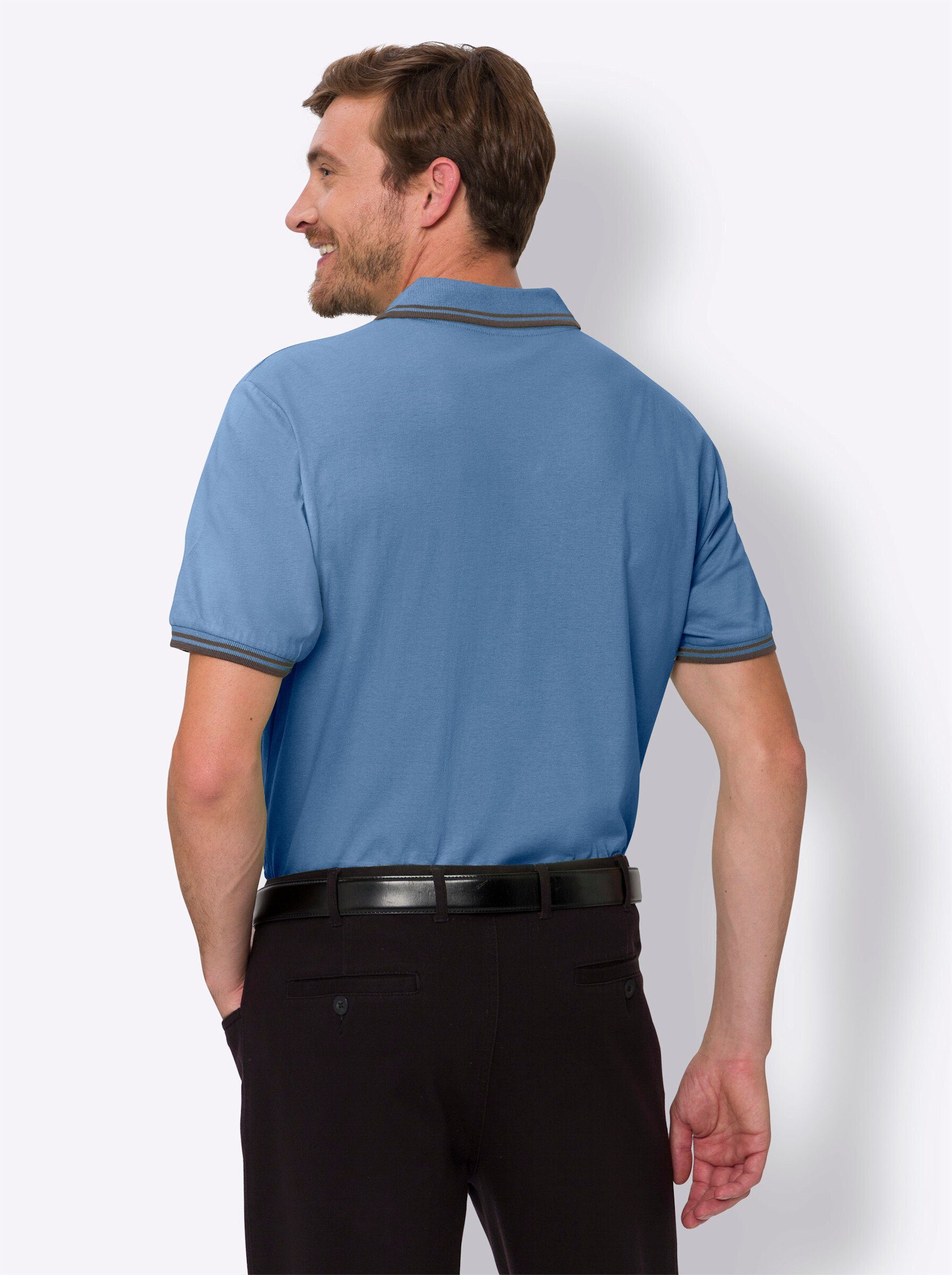 Sieh an! T-Shirt Kurzarm-Poloshirt günstig online kaufen