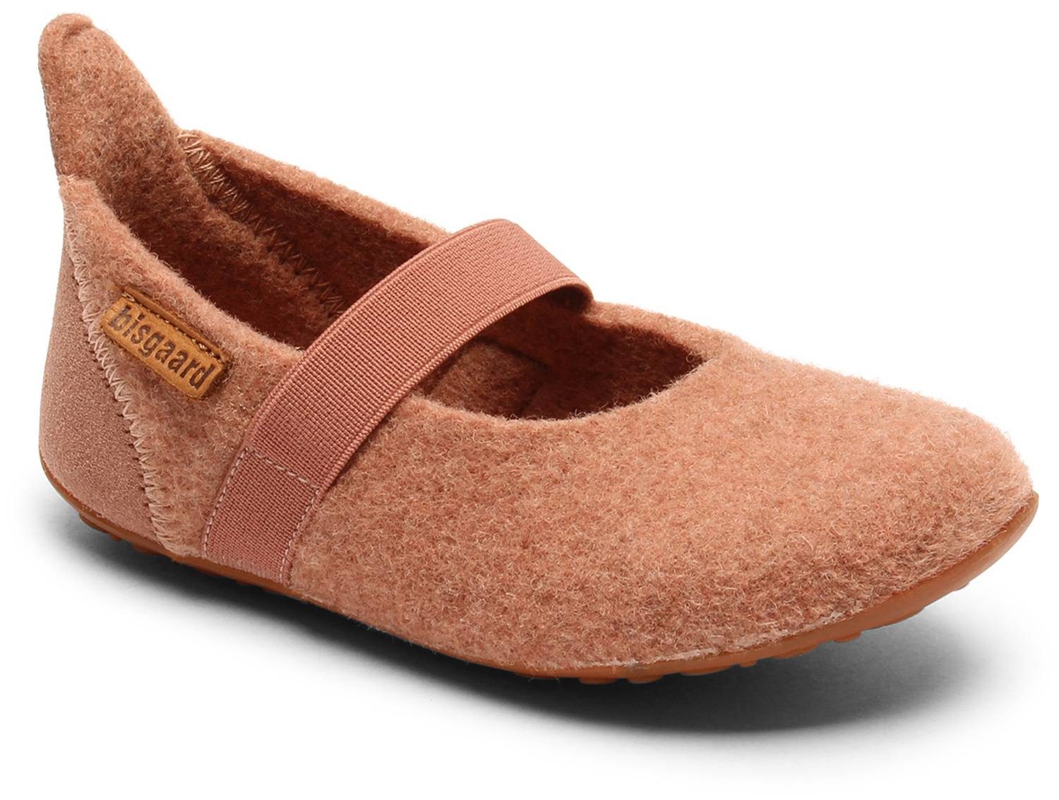 Bisgaard Bisgaard Ballet Wool Rose Hausschuh