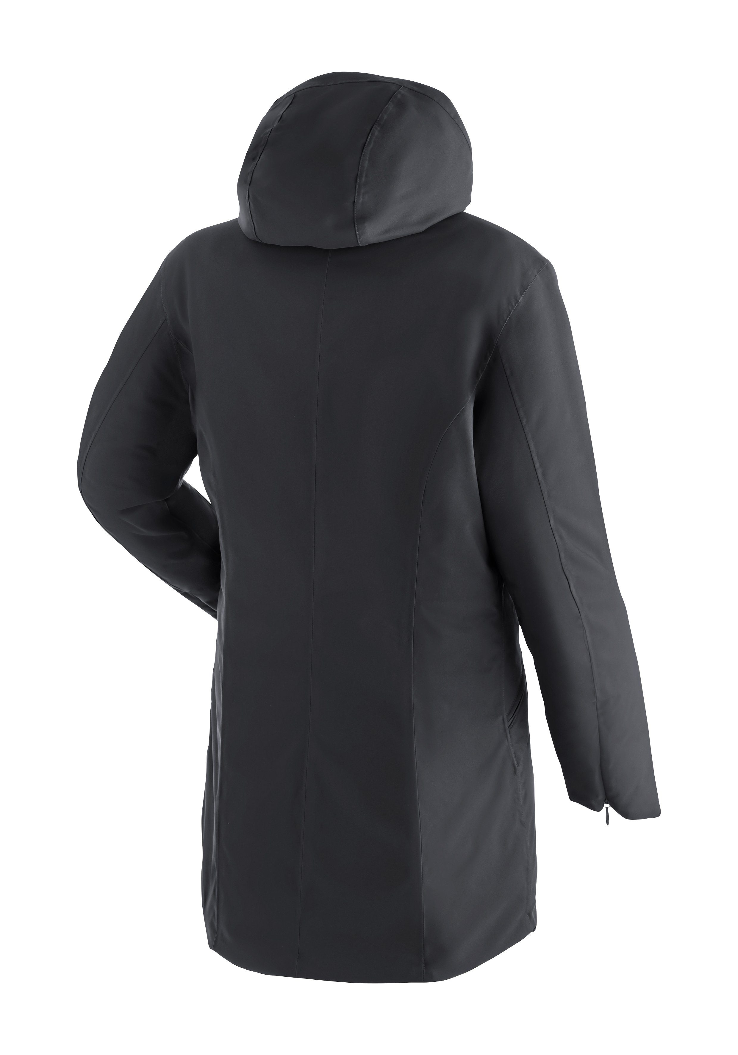 Maier Sports Funktionsjacke Henni Sportlicher wattiert Outdoor und City, leicht schwarz für Outdoormantel