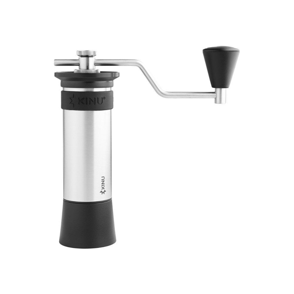 Kinu Kaffeemühle Kinu M47 Phoenix Manuelle Kaffeemühle – Silber/Schwarz