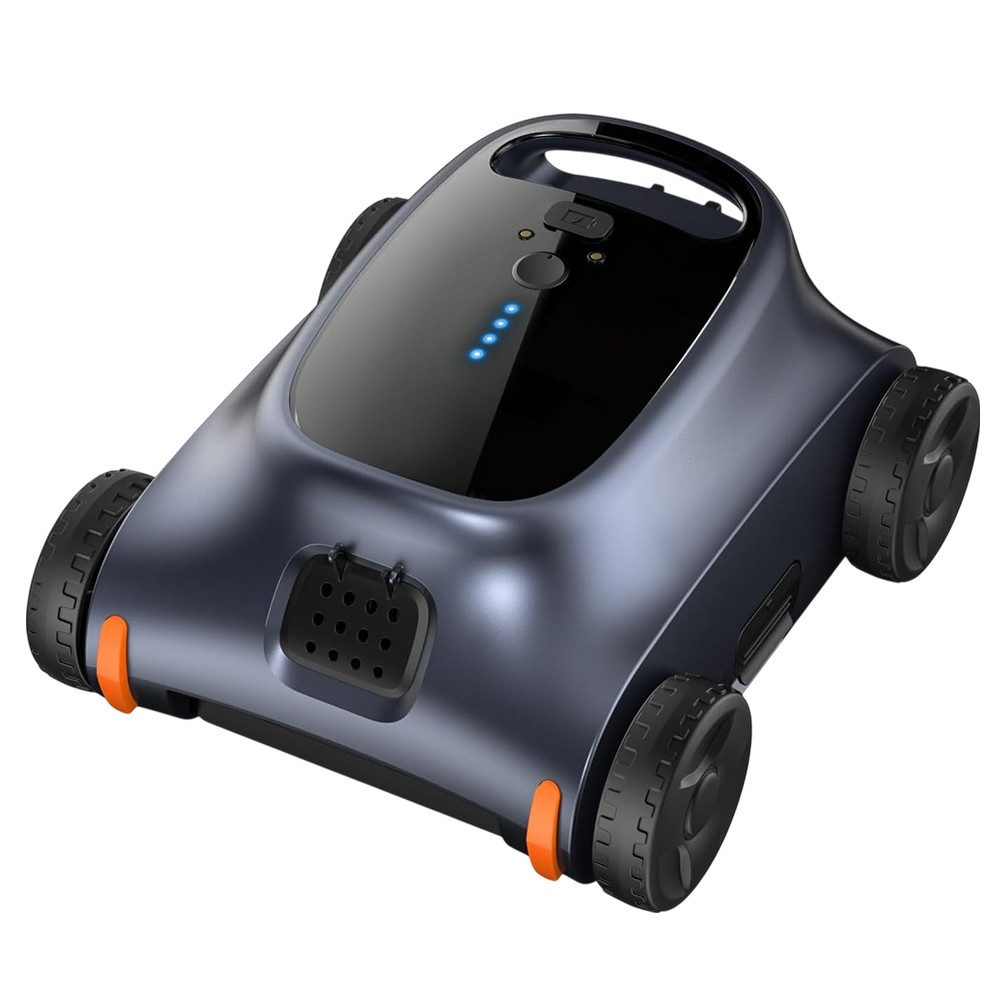 Poolroboter Sat 10 Kabelloser Roboter-Poolreiniger, bis zu 2 Stunden Laufzeit