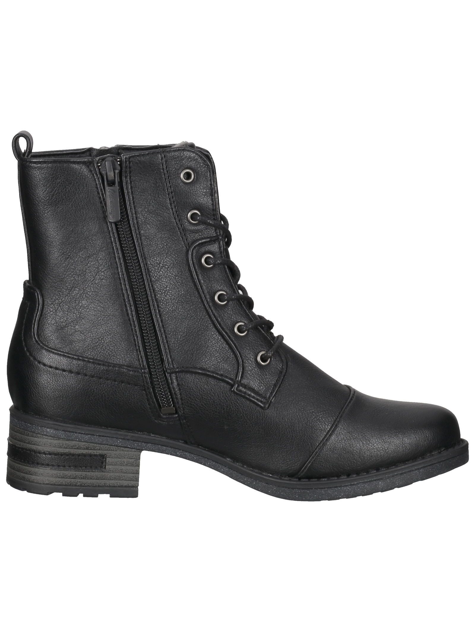 Mustang Shoes Mustang Shoes Stiefelette Lederimitat Schnürstiefelette