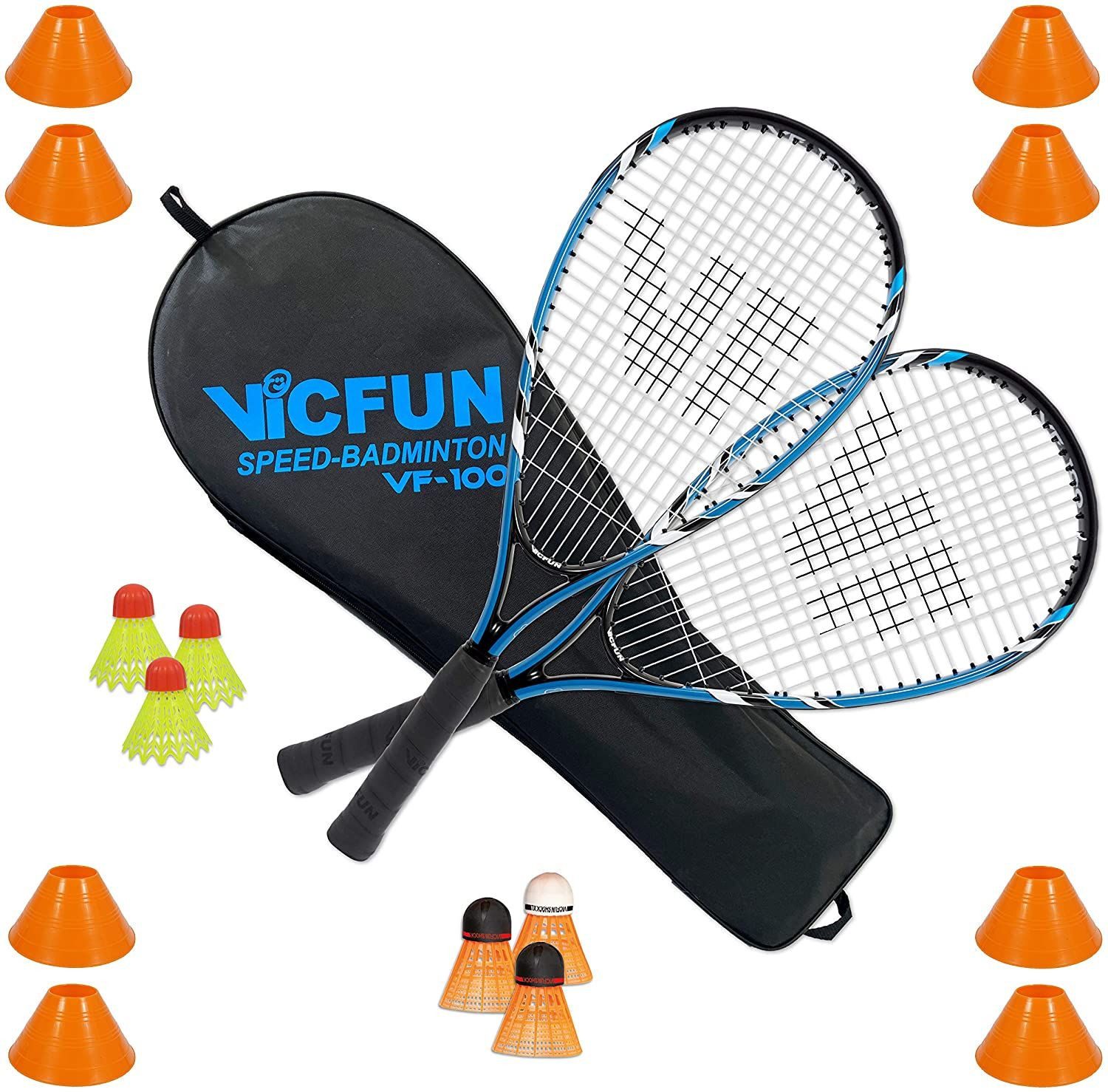 Badmintonschläger Speed Badminton Set 100 Field Premium