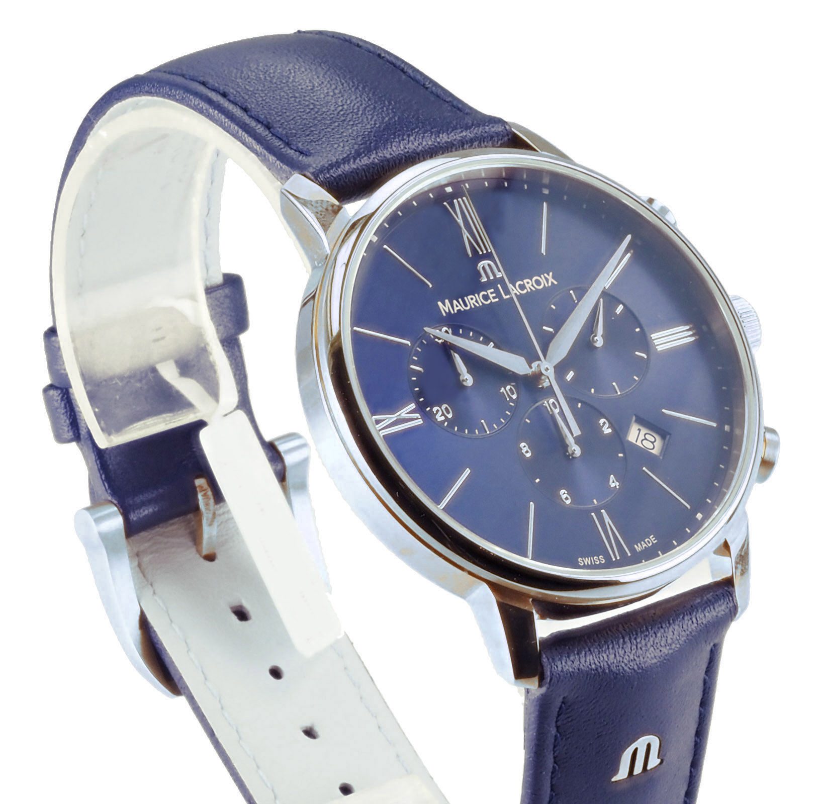 MAURICE LACROIX Chronograph Herren Uhr 40 Ø mm Eliros EL1098-SS001-410-4 El günstig online kaufen