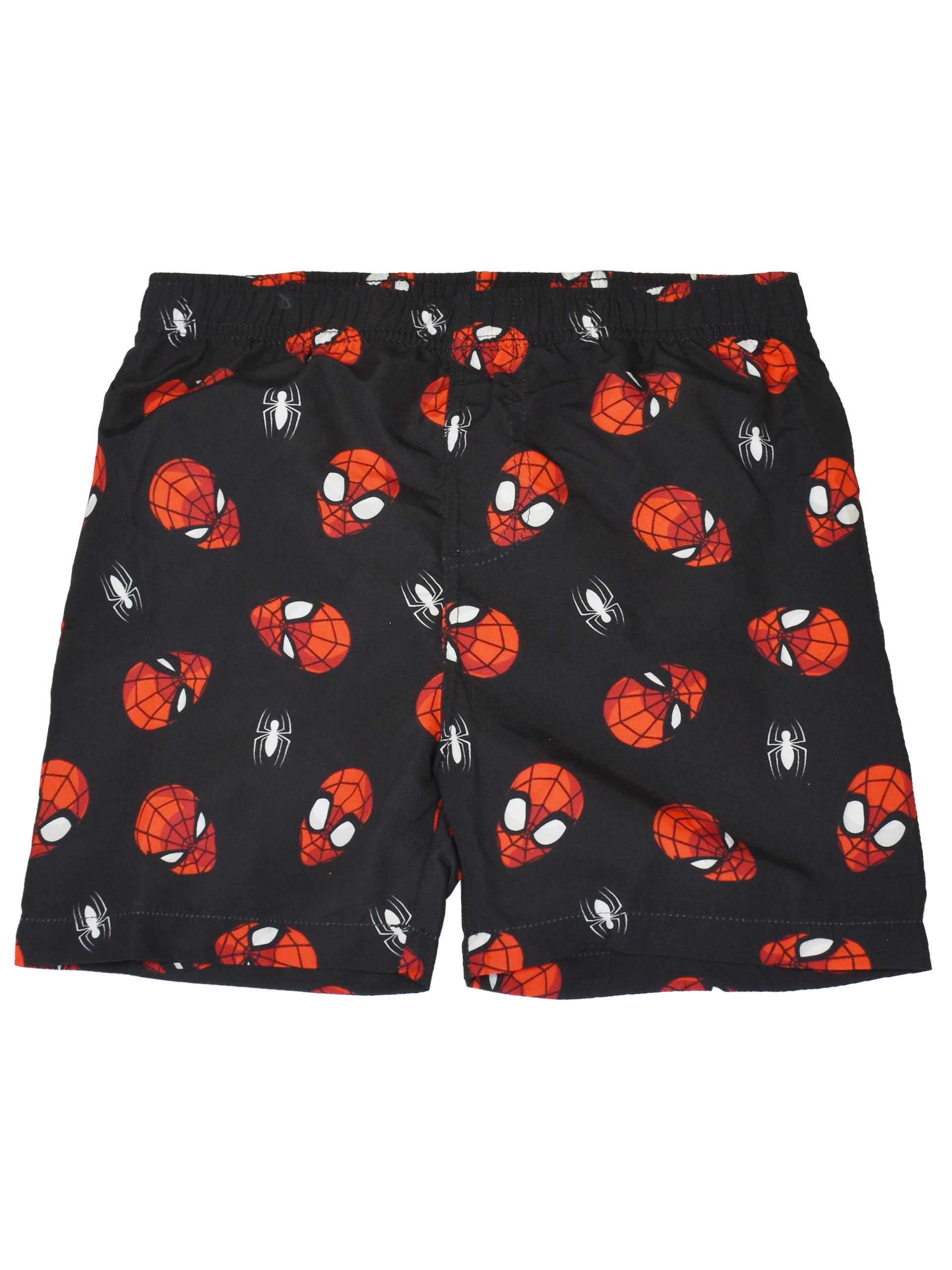 United Labels® Badehose Marvel Spiderman Badeshorts Face Badehose Schwimmhose Boardshorts