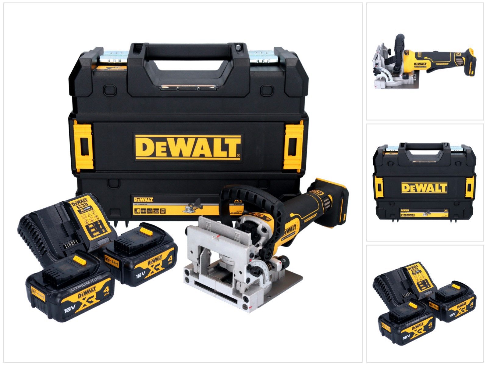 DeWalt Nutfräse DeWalt DCW 682 M2T Akku Flachdübelfräse 18 V 102 x 20 mm Brushless + 2