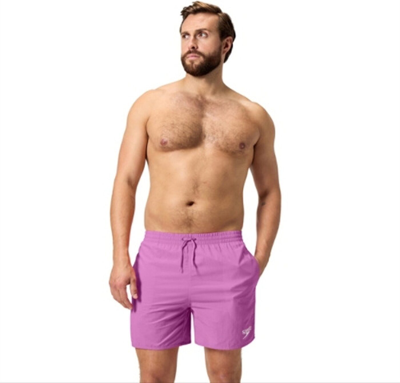Speedo Badeshorts Mens Essential 16 Watershort Neon Violet