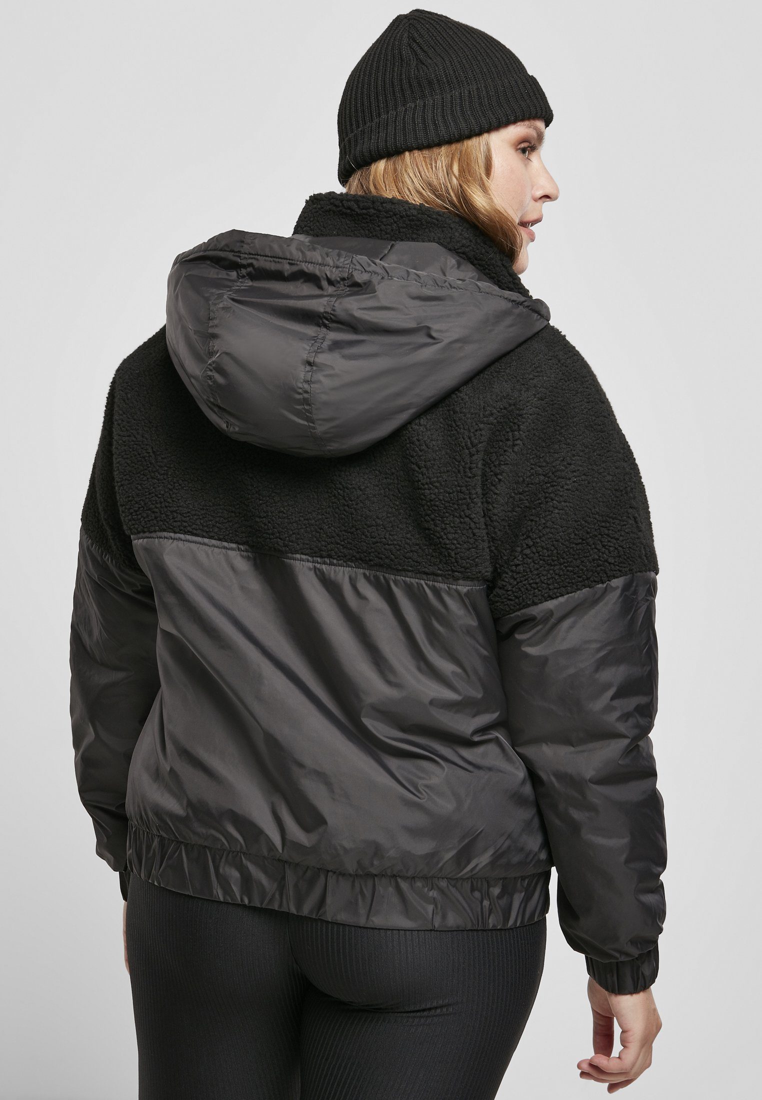 (1-St) CLASSICS Mix Ladies Damen Pull Over Sherpa Jacket Winterjacke URBAN