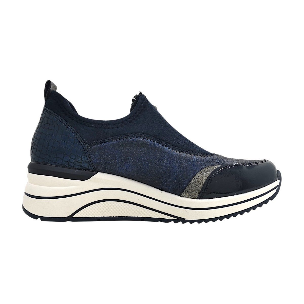 Remonte sportlicher Schnürer Slip-On Sneaker günstig online kaufen