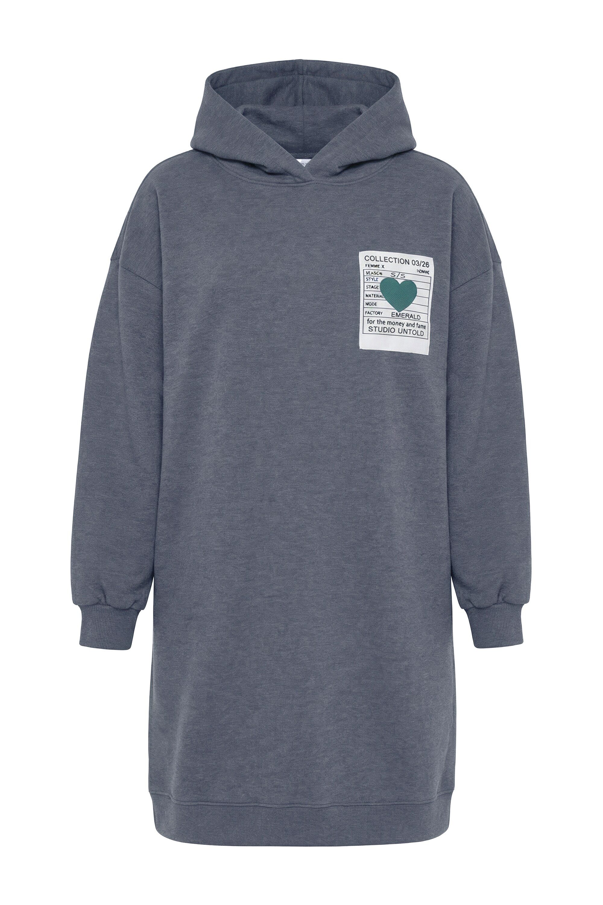 Studio Untold Jerseykleid Sweatkleid oversized Kapuze günstig online kaufen
