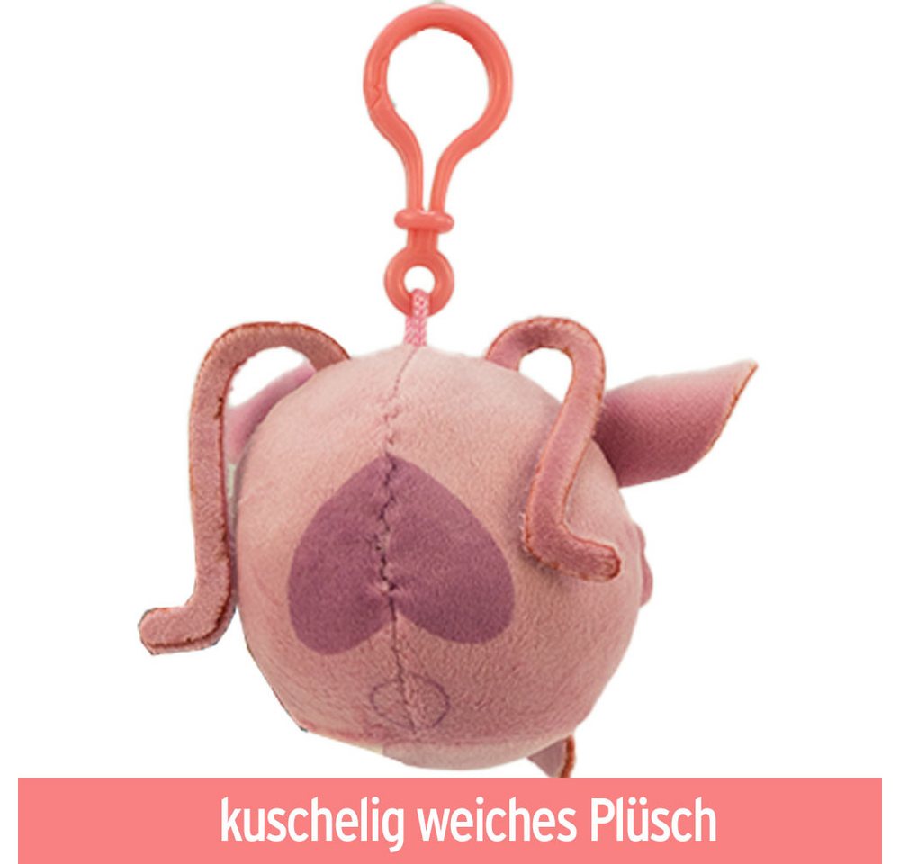 Thumbnail - BEMIRO Tierkuscheltier Disney Squashy Podgies Anhänger - ca. 8 cm