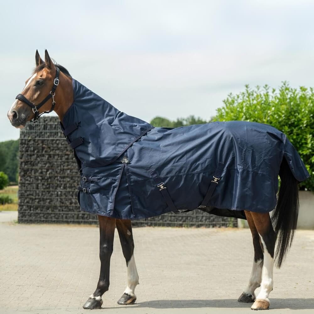 HKM Pferde-Regendecke HKM Weidedecke Kombi 2 mit Clip in System