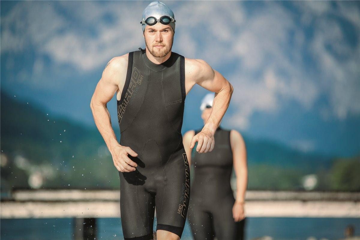 Camaro Neoprenanzug Camaro Blacktec Herren Overall Fullsuit Speedskin Triathlon