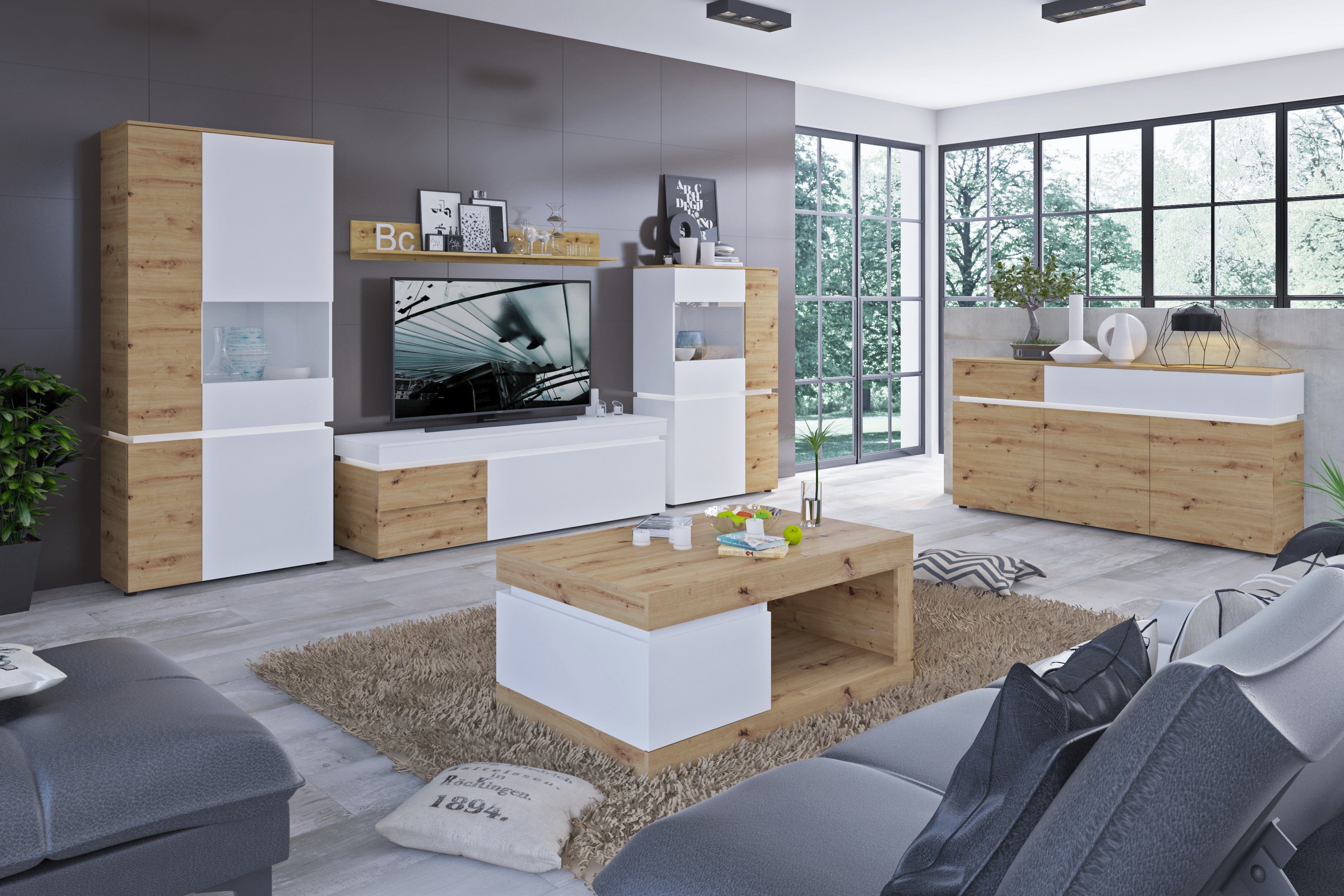 INOSIGN Wandregal Luci, Breite 160 cm günstig online kaufen