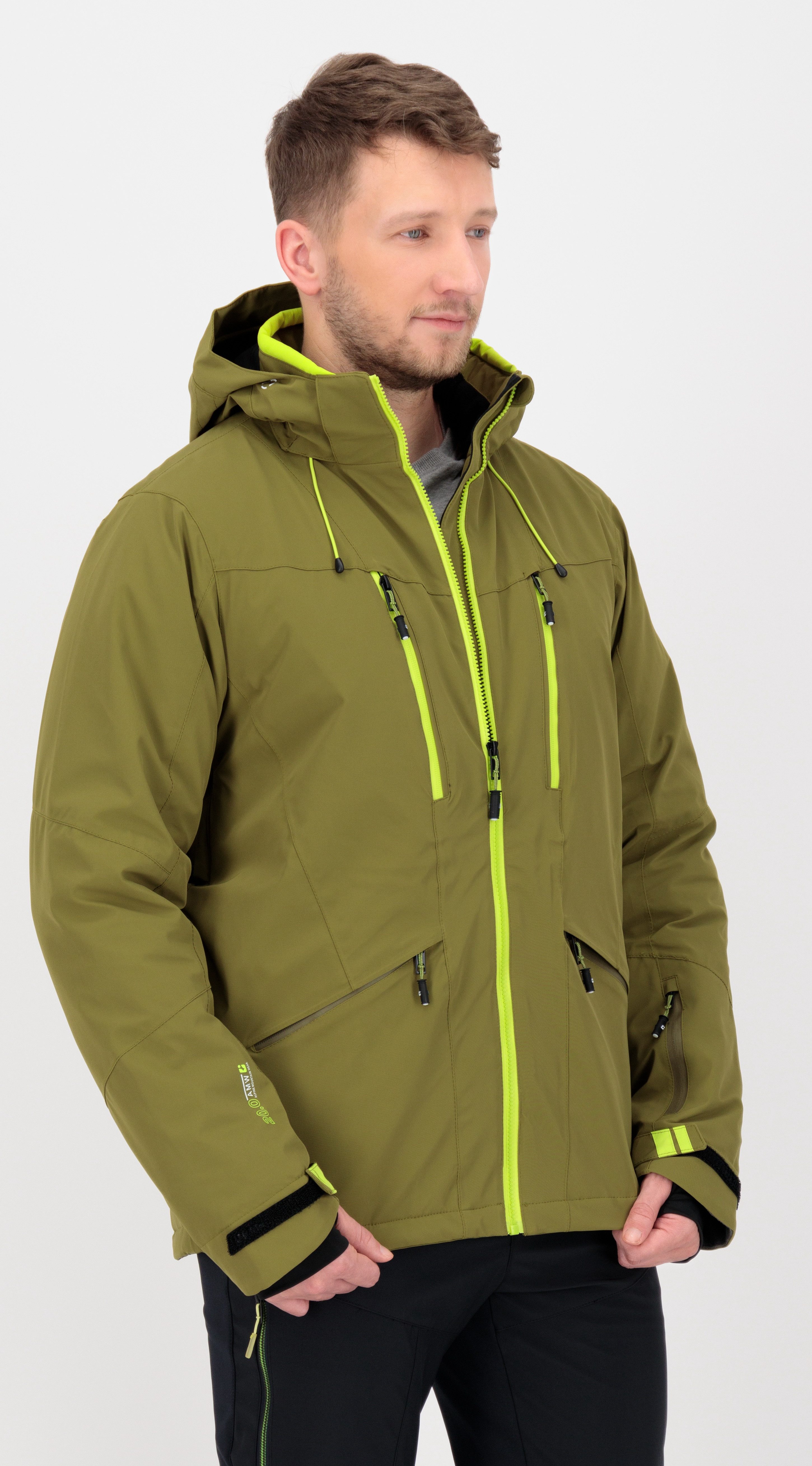 Killtec Winterjacke KSW 74 CS MEN SKI JACKET Funktionsjacke, Skijacke mit abnehmbarer Kapuze und Schneefang