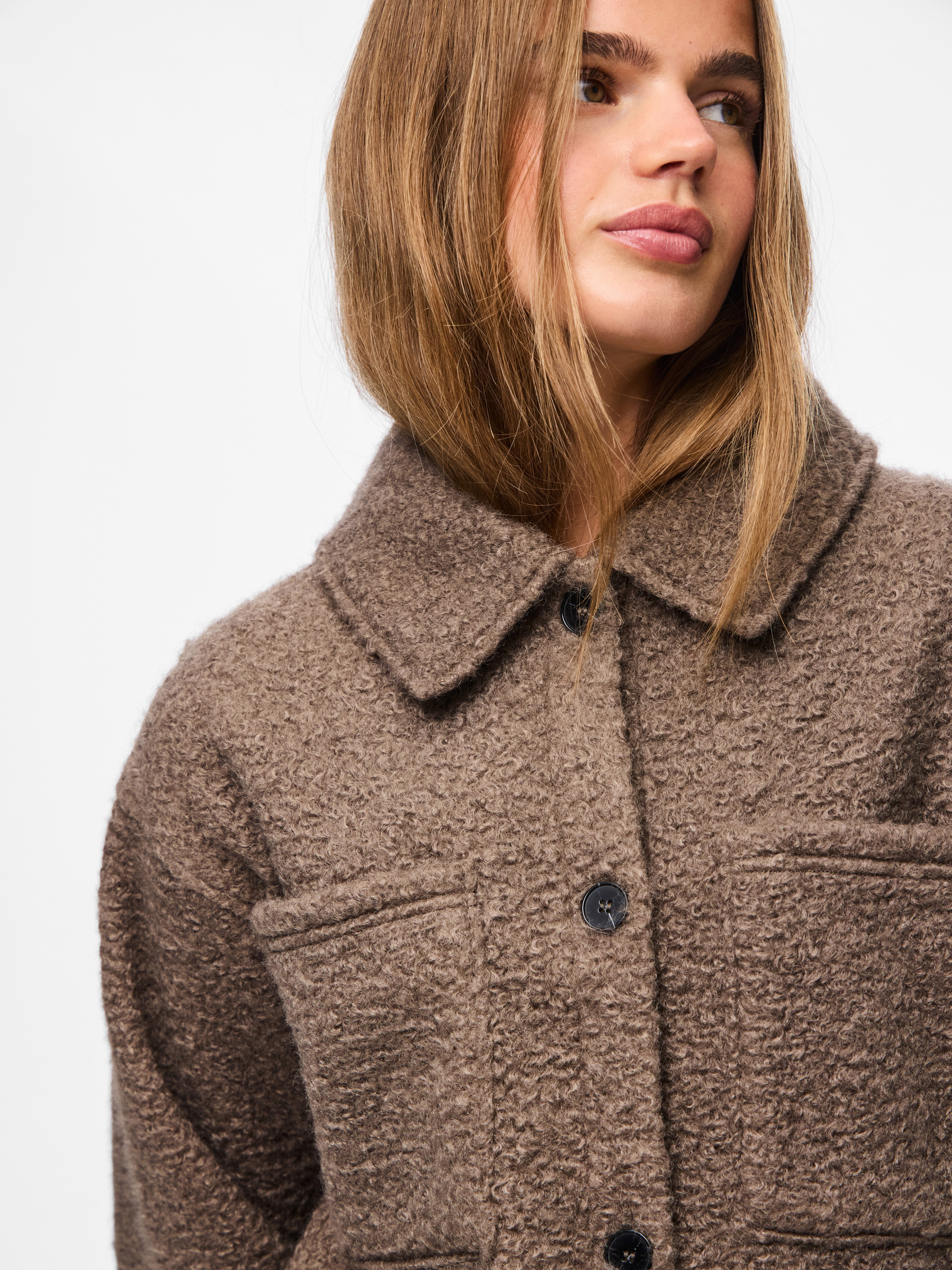pieces Hemdjacke PCOLINE SHACKET PWP günstig online kaufen