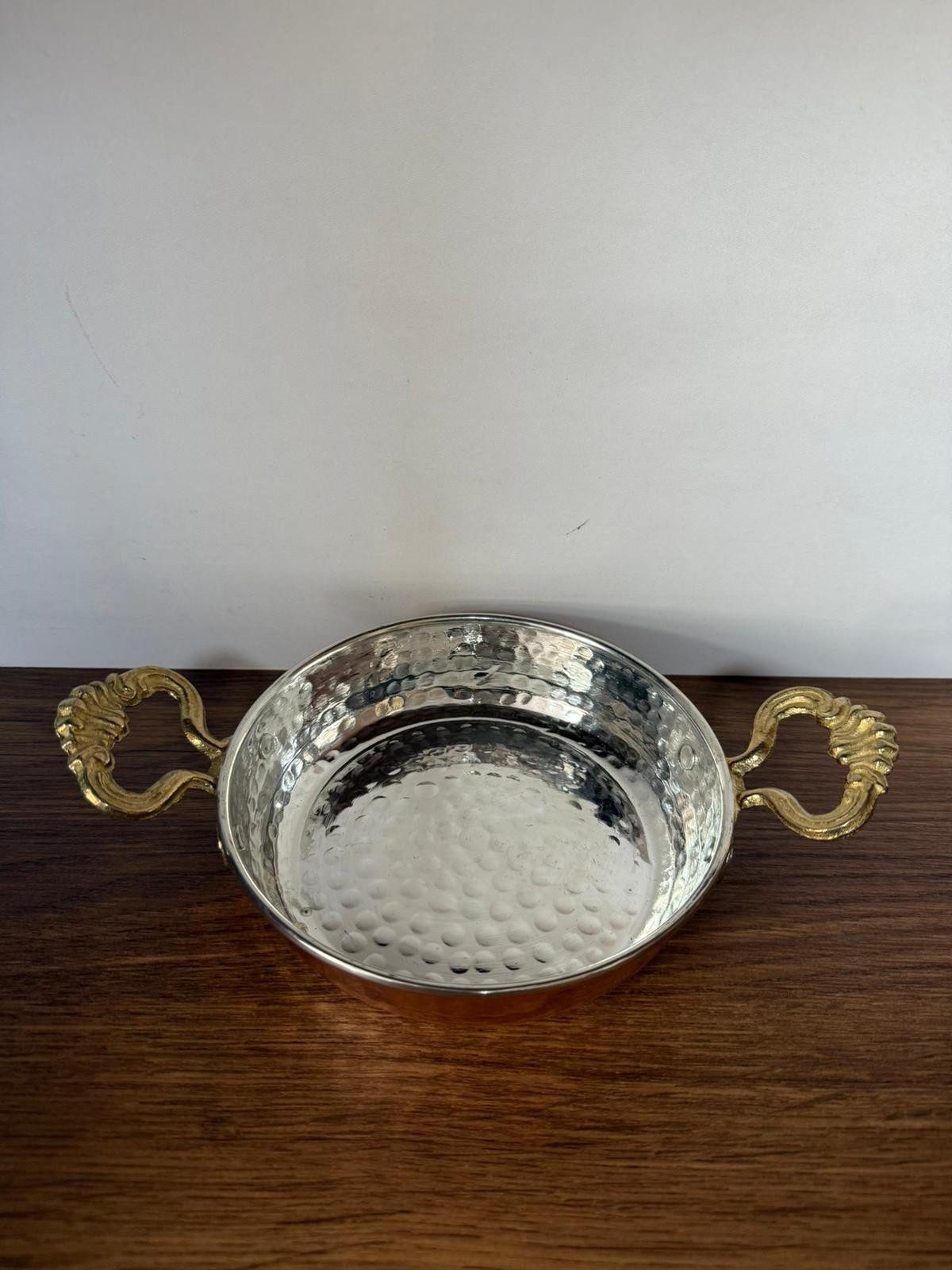 inovesis Pfannen-Set Handgefertigtes Kupferpfannenset Von Anatolien inspiriertes Design, Kupfer (4-tlg), Exzellente Wärmeleitfähigkeit, Klassisches Design