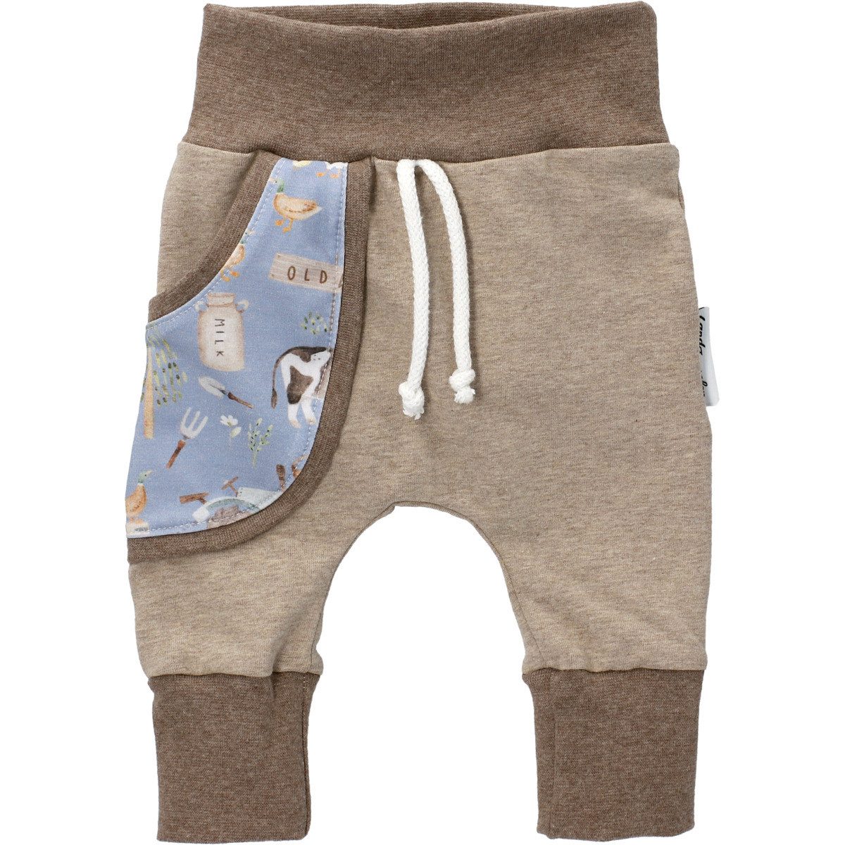 Stoffhose Handmade Bauernhof Unisex Kinder