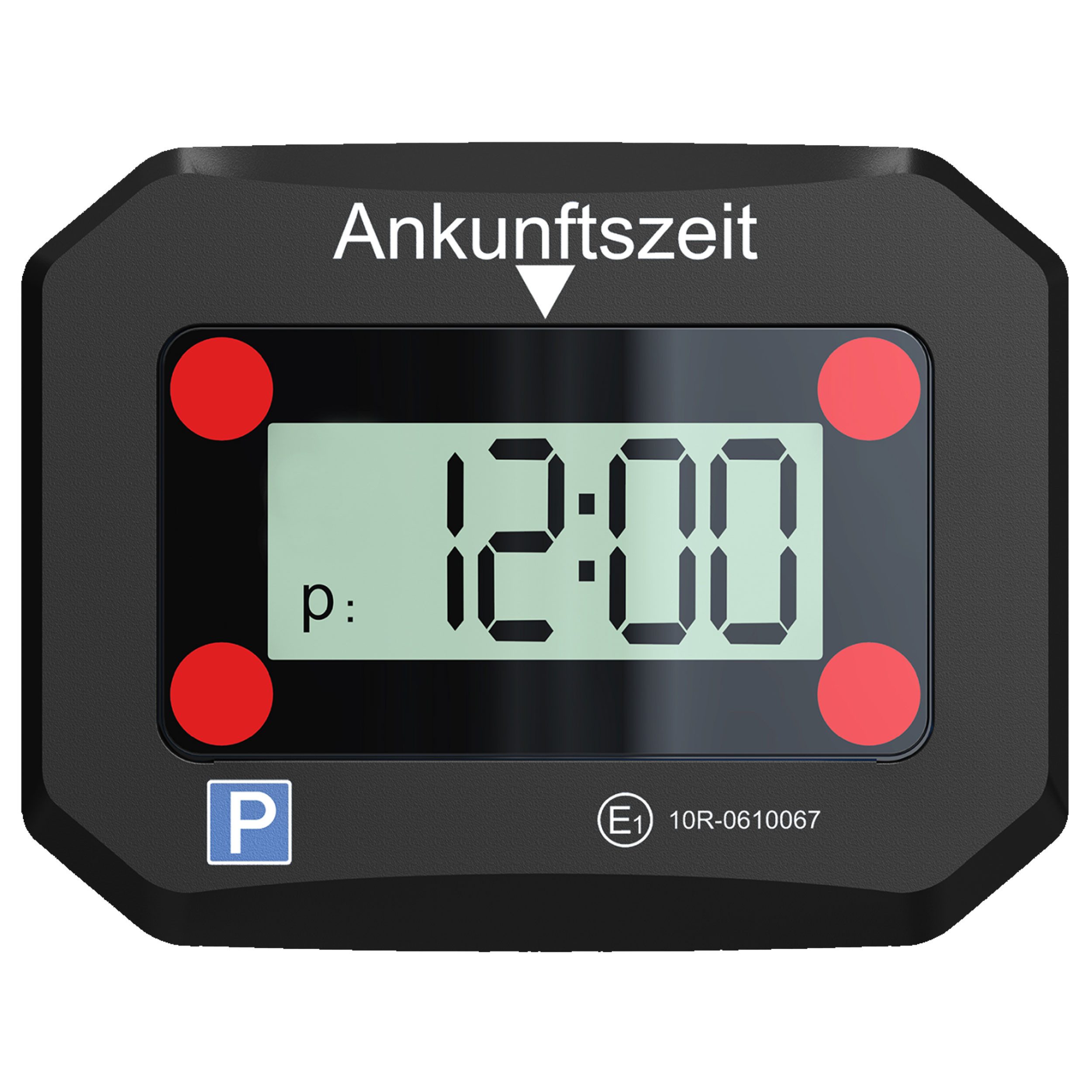 Miraval elektronische Parkscheibe Digitale Parkscheibe