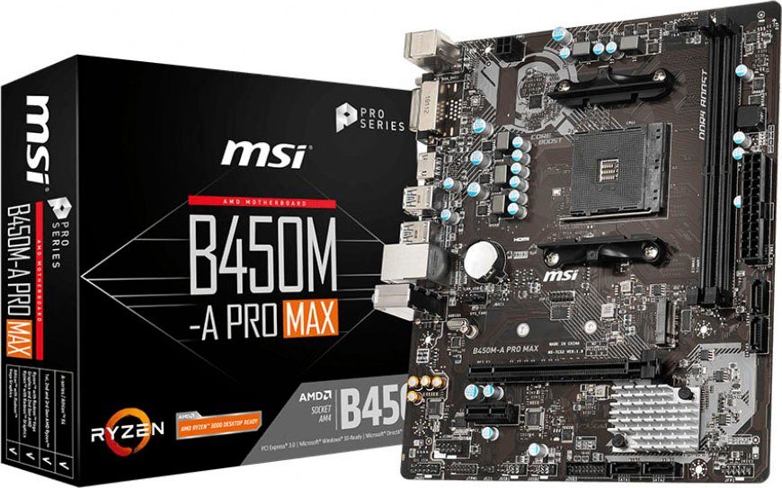 MSI B450M-A PRO MAX Mainboard