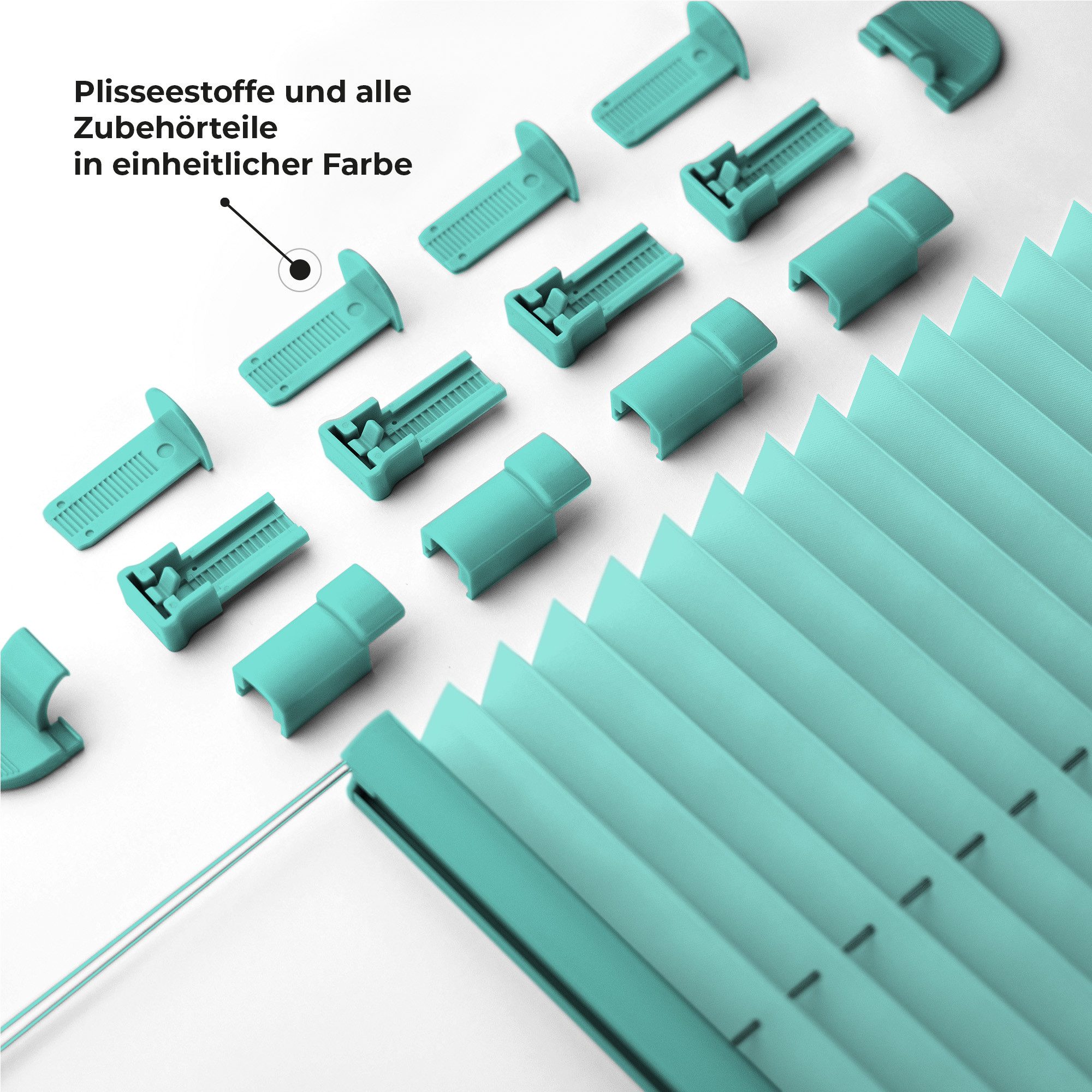 Sonello Plissee Klemmfix ohne Bohren, blickdicht, günstig online kaufen