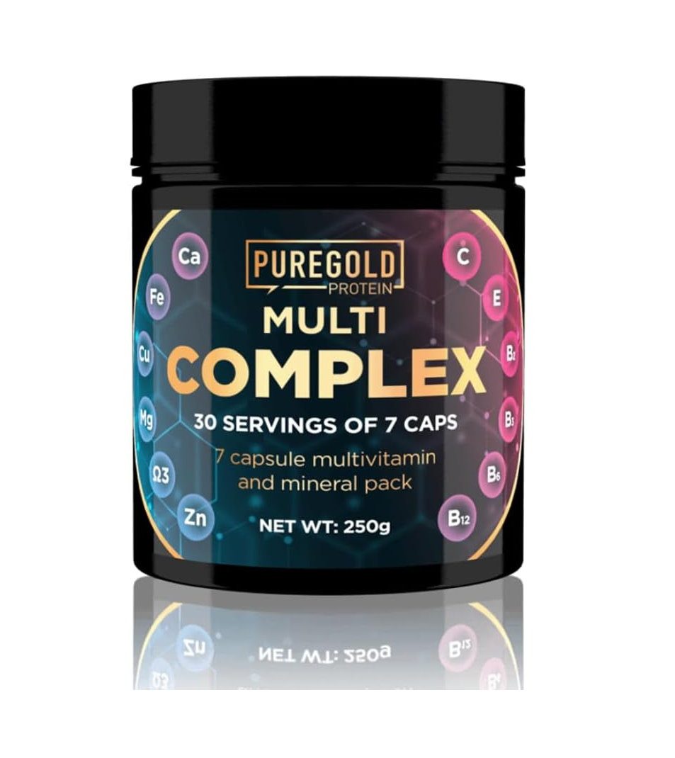 Pure Gold Multi Complex Mineralstoffe Spurenelemente für 30 Tage Kapseln, 250 g
