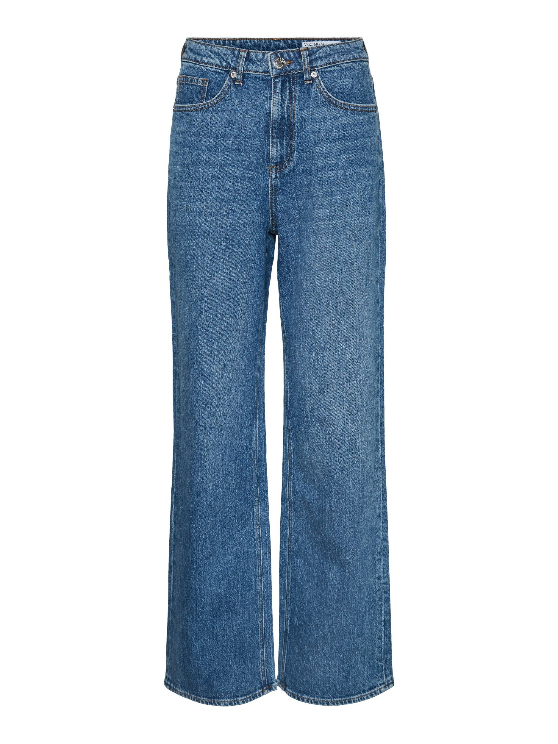 High-waist-Jeans VMTESSA HR WIDE JEANS RA380 GA NOOS
