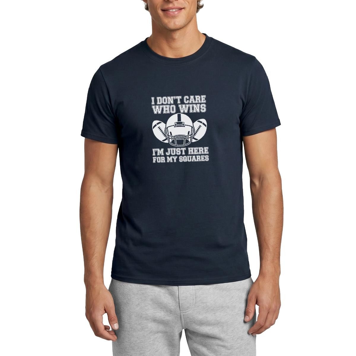 Spreadshirt T-Shirt American Football Squares Spieltag Männer T-Shirt (1-tlg)