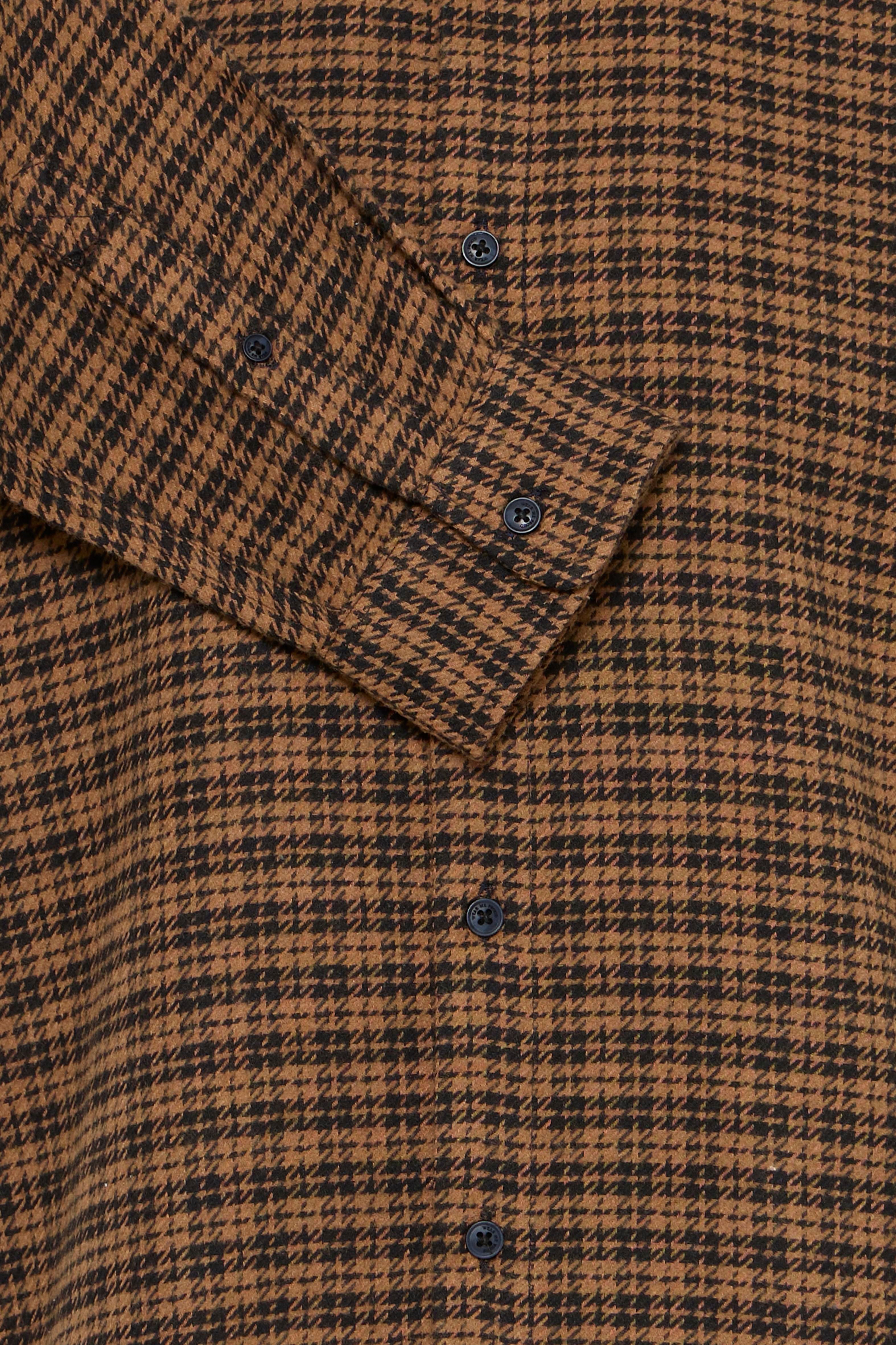 Blend Langarmhemd BHCLARK SHIRT Materialmix, regular fit