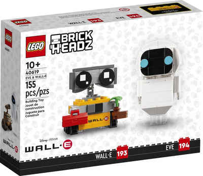 LEGO® Konstruktionsspielsteine LEGO® BrickHeadz 40619 EVE und WALL•E