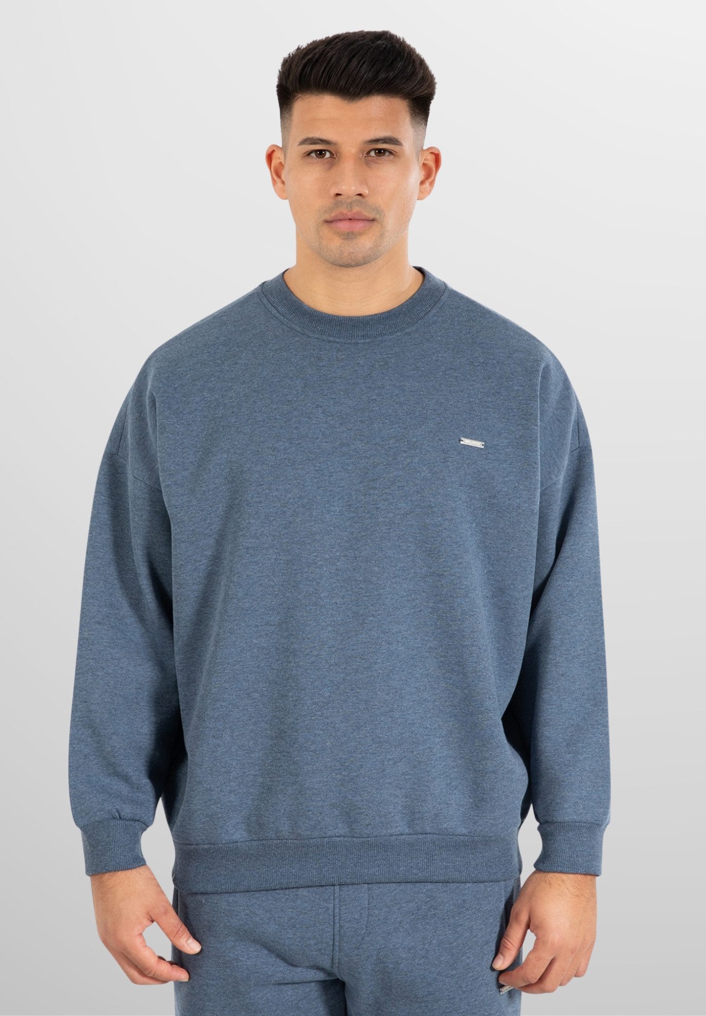 Smilodox Sweatshirt Kade, Regular Fit Langarmshirt günstig online kaufen