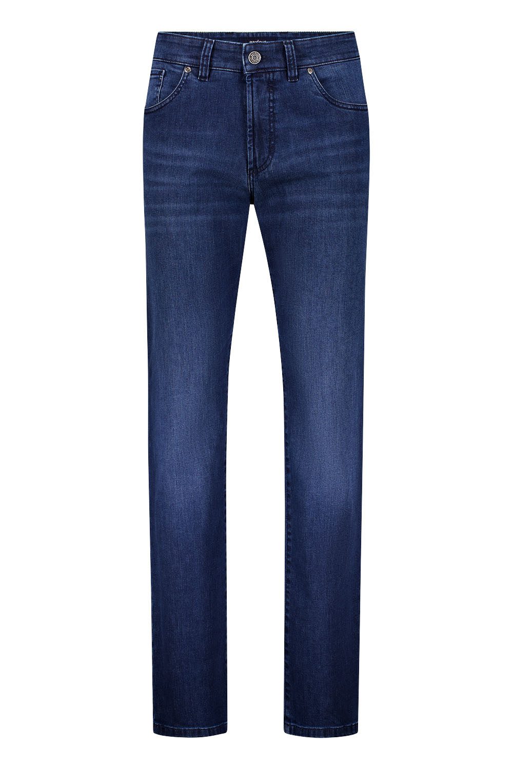 5-Pocket-Jeans NEVIO-20-471201-7168 Regular Fit Jeans blau dark stone used