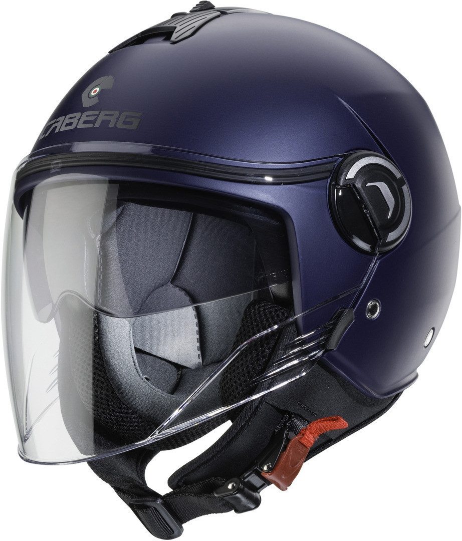 Caberg Motorradhelm Riviera V4 X Jethelm, Vorbereitet Für Kommunikationssystem,integriertes Sonnenvisier