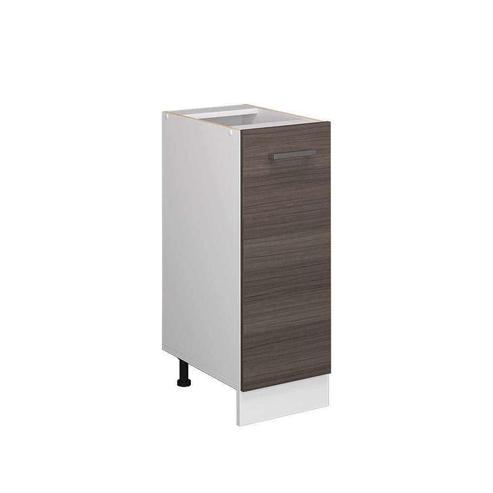 Vicco Apothekerschrank R-Line, Grau/Weiß, 30 cm ohne Arbeitsplatte