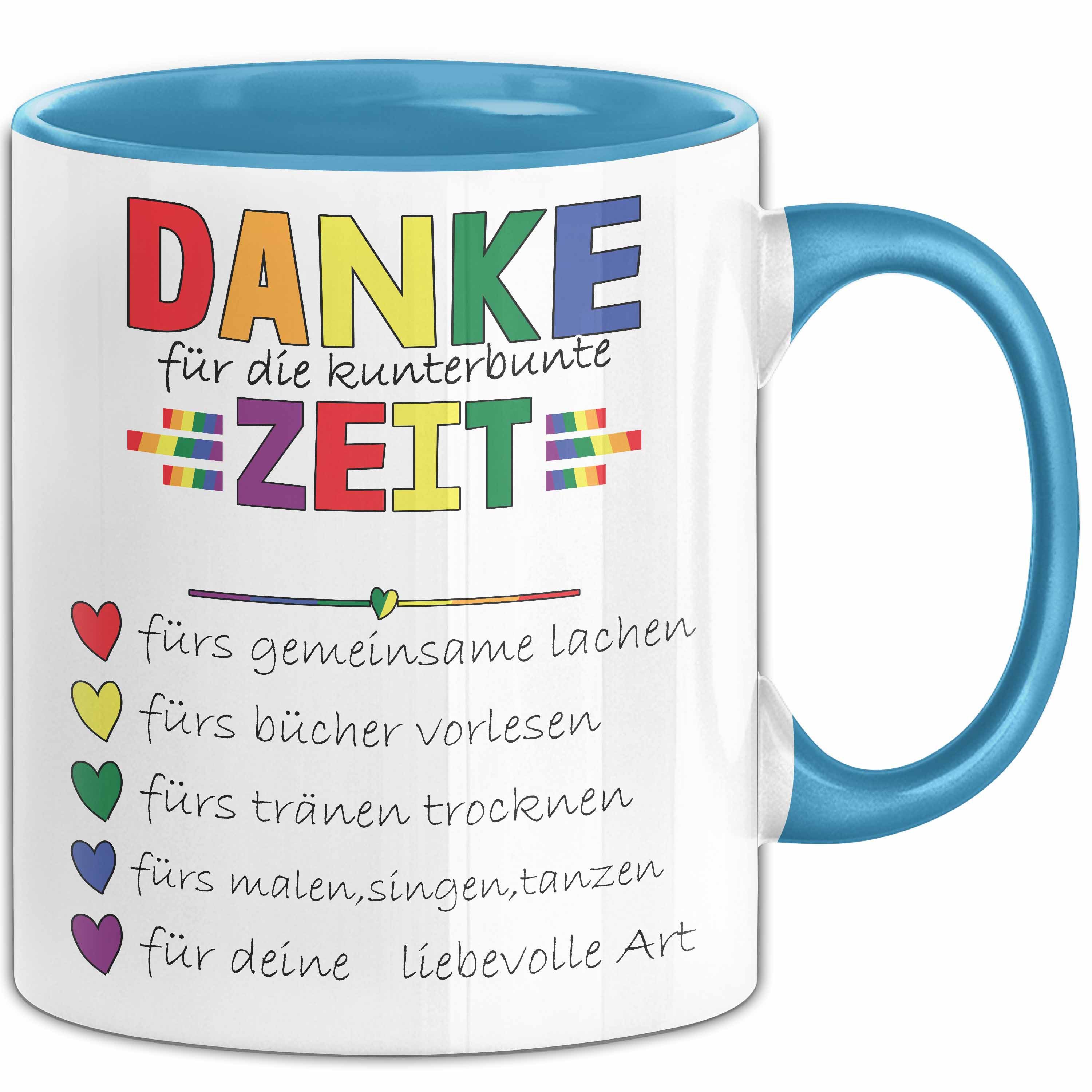 Trendation Tasse Erzieherin Abschiedsgeschenk Tasse Abschied Kindergarten Geschenkidee