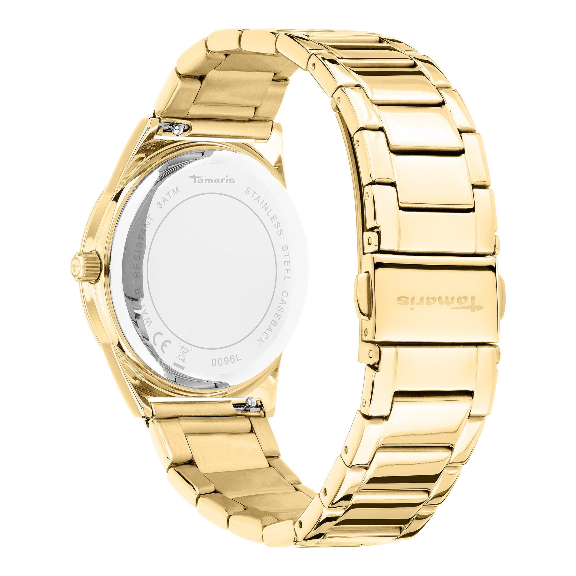 Tamaris gold Quarzuhr Armbanduhr