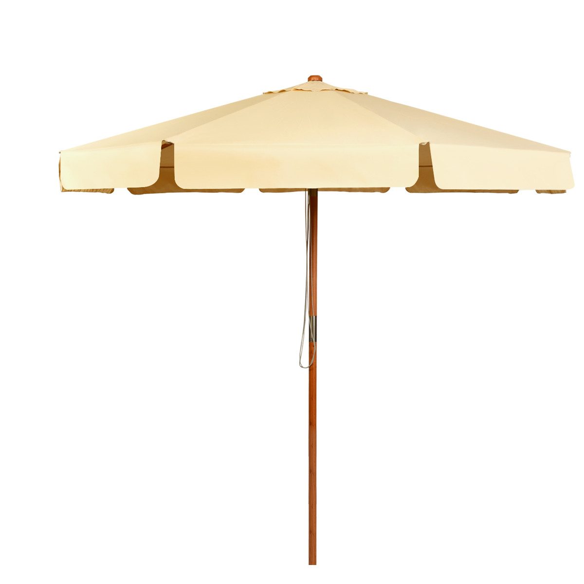 COSTWAY Sonnenschirm, Gartenschirm kippbar günstig online kaufen