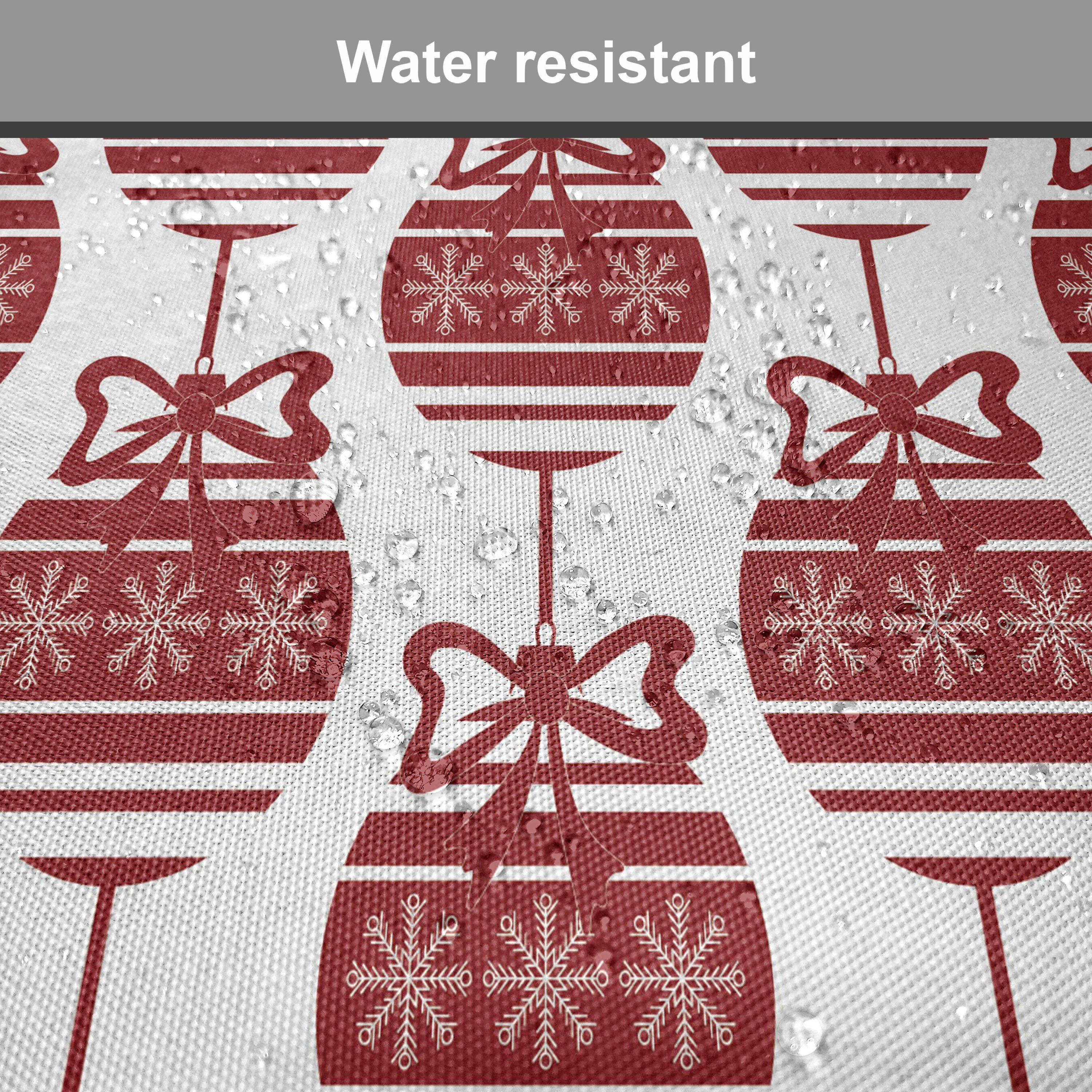 Kissen Geometrisch Dekoratives mit Riemen für Weihnachten wasserfestes Küchensitze, Zier Abakuhaus Stuhlkissen