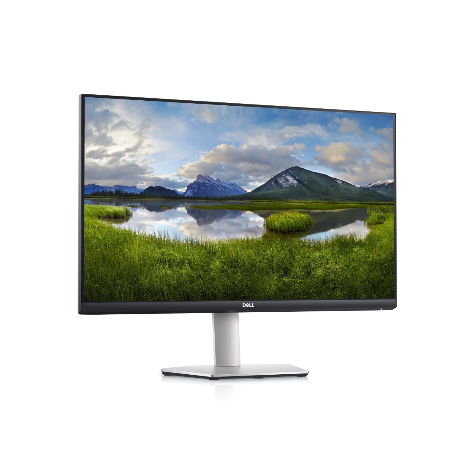 Dell 68.6cm (27) S2722QC 16:09 2xHDMI+USB-C IPS TFT-Monitor (3840 x 2160 px, 4K Ultra HD, 4 ms Reaktionszeit, 60 Hz, IPS, Adaptive-Sync, Lautsprecher, Pivot, Höhenverstellbar)