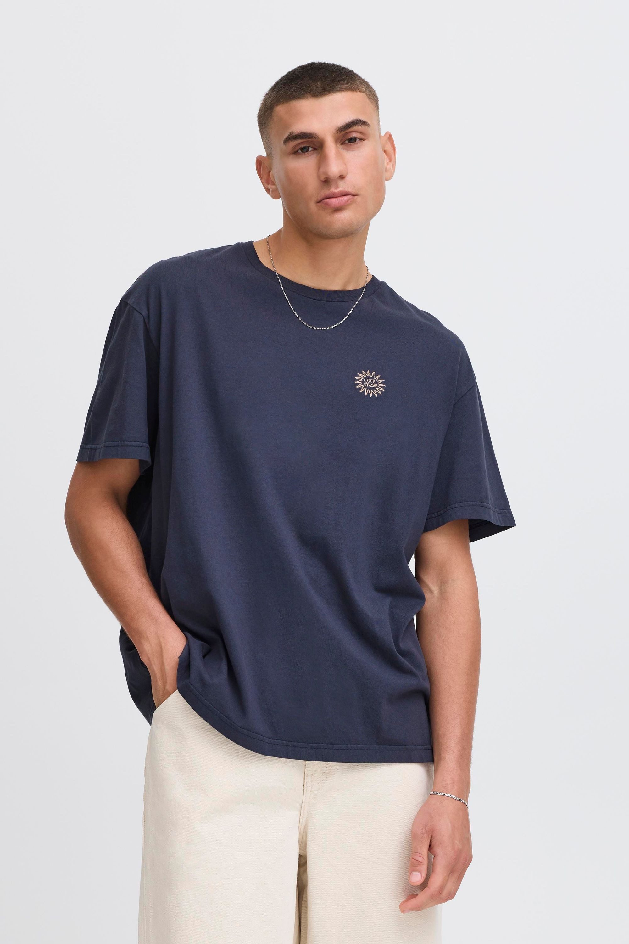 !Solid Rundhalsshirt SDPAVEL Casual T-shirt mit günstig online kaufen