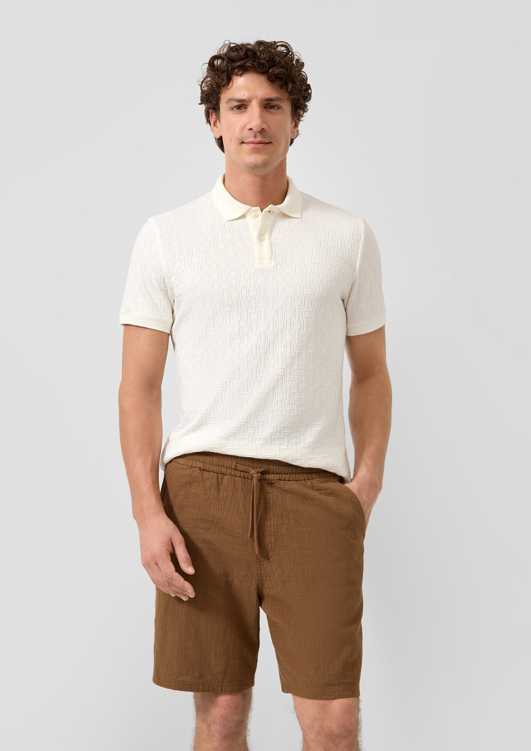 s.Oliver Shorts Bermuda DETROIT Strukturierte Bermuda Detroit / Relaxed Fit / Mid Rise