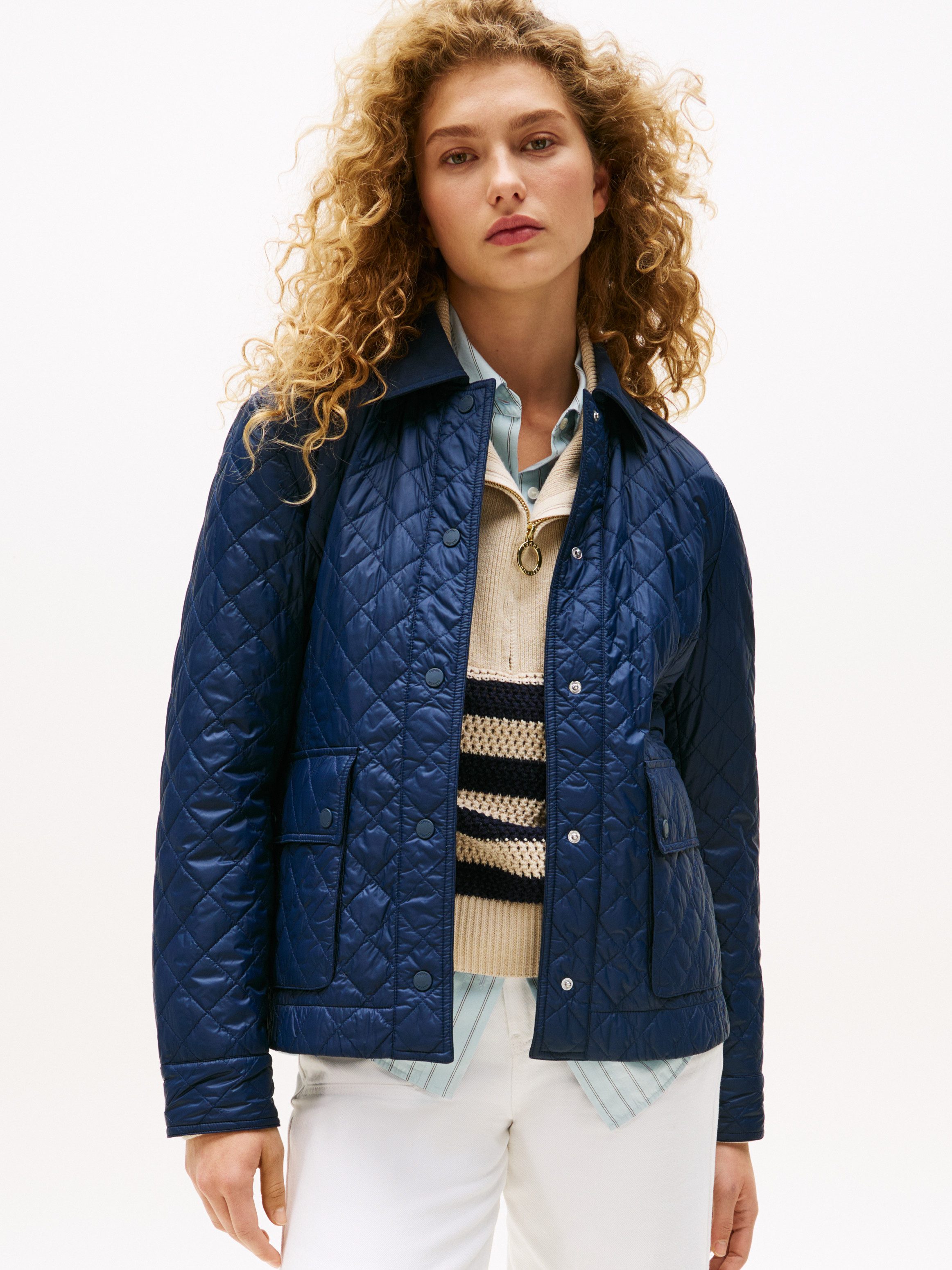 Tommy Hilfiger Steppjacke PADDED NYLON SLIM QUILTED JACKET günstig online kaufen