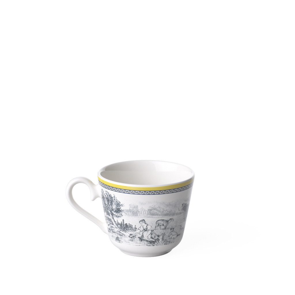 Villeroy & Boch Espressotasse Audun Ferme Mokka-/Espressotasse, 1-tlg., Porzellan, Premium Porcelain, mikrow.- & spülm.sicher, Made in Germany