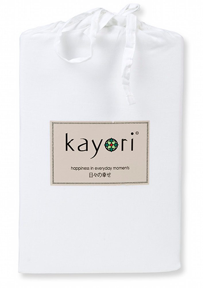 Kayori Spannbettlaken Kai, Renforcé, Gummizug: rundum, günstig online kaufen