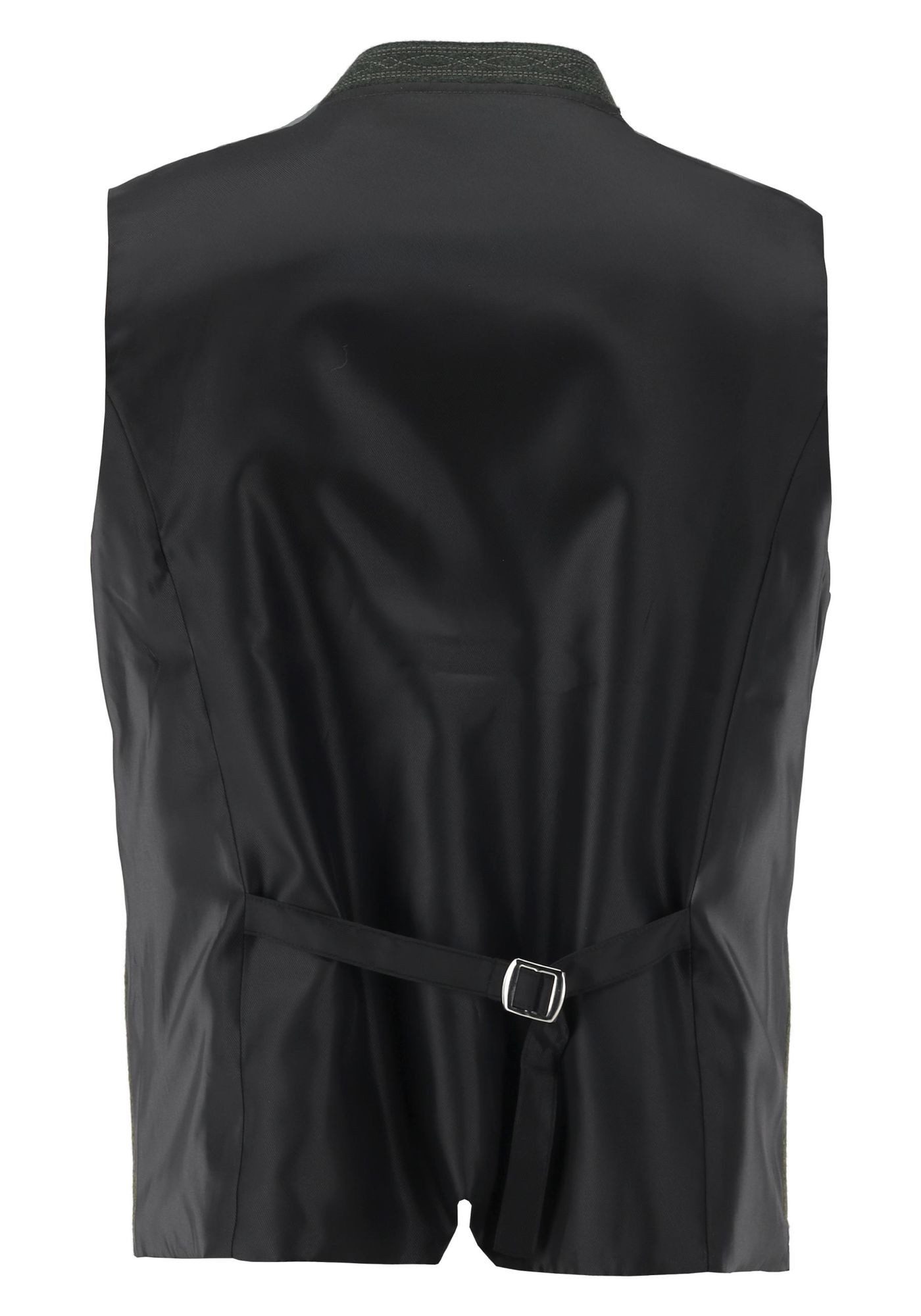 OS Trachten Trachtenweste Thoyad Slim Fit, Stehkragen, Wolle – Bild 2 von 5