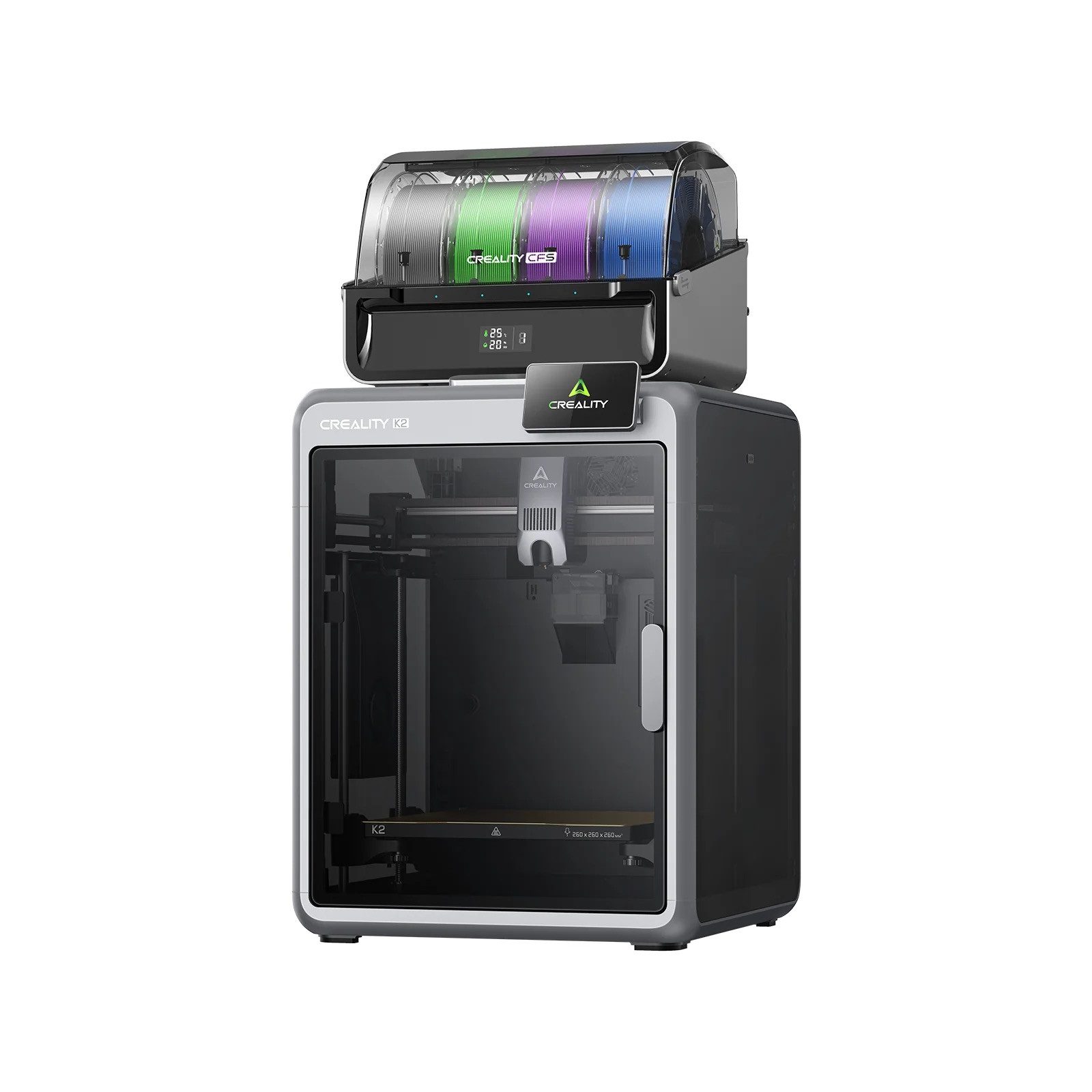 Creality 3D 3D-Drucker Creality K2 Combo mehrfarbig 3D-Drucker mit CFS, Kompatibel mit allen gängigen Filamenten