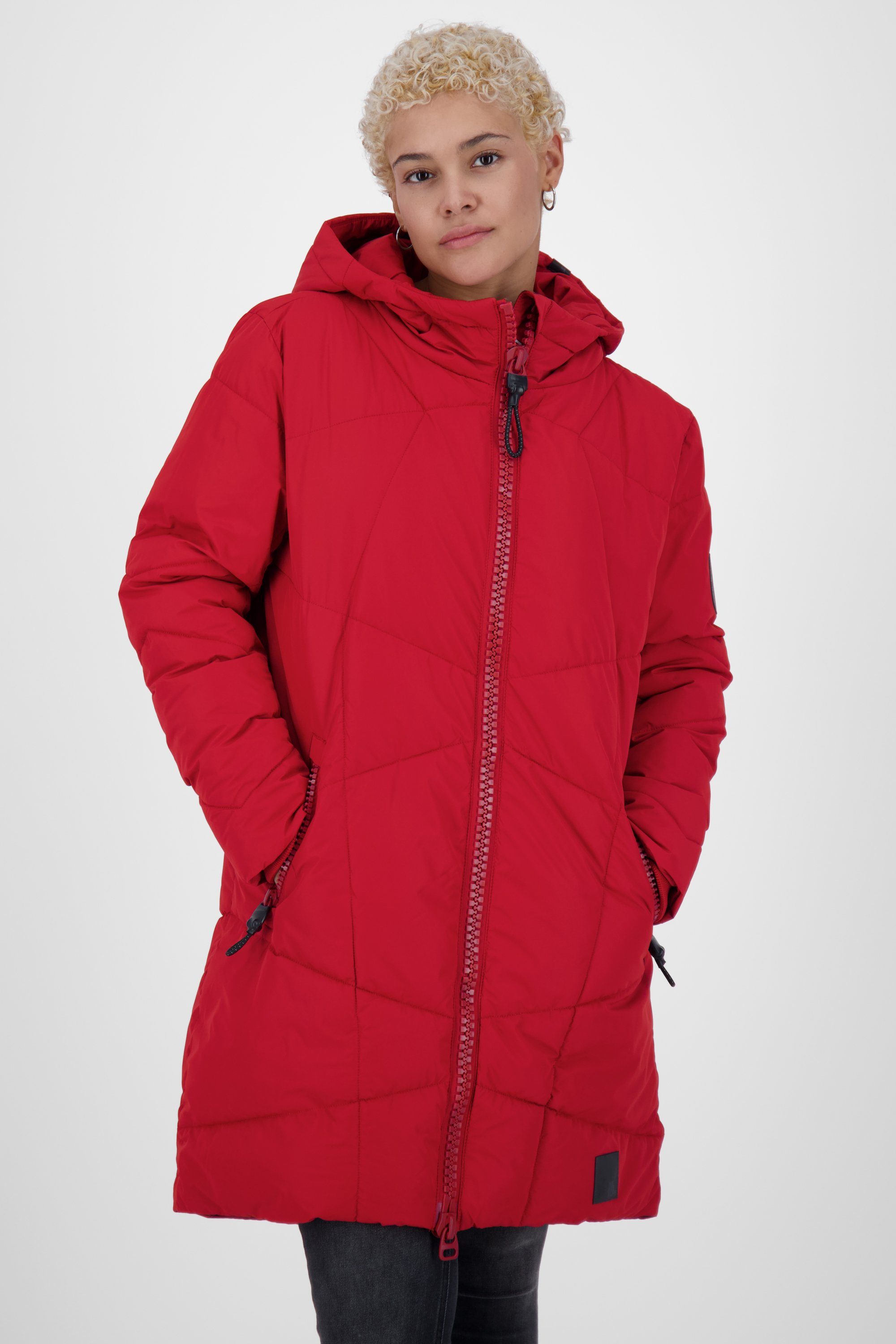 Winterjacke Jacke Kickin Alife Coat KasiaAK & gefütterte cranberry A Winterjacke, Damen