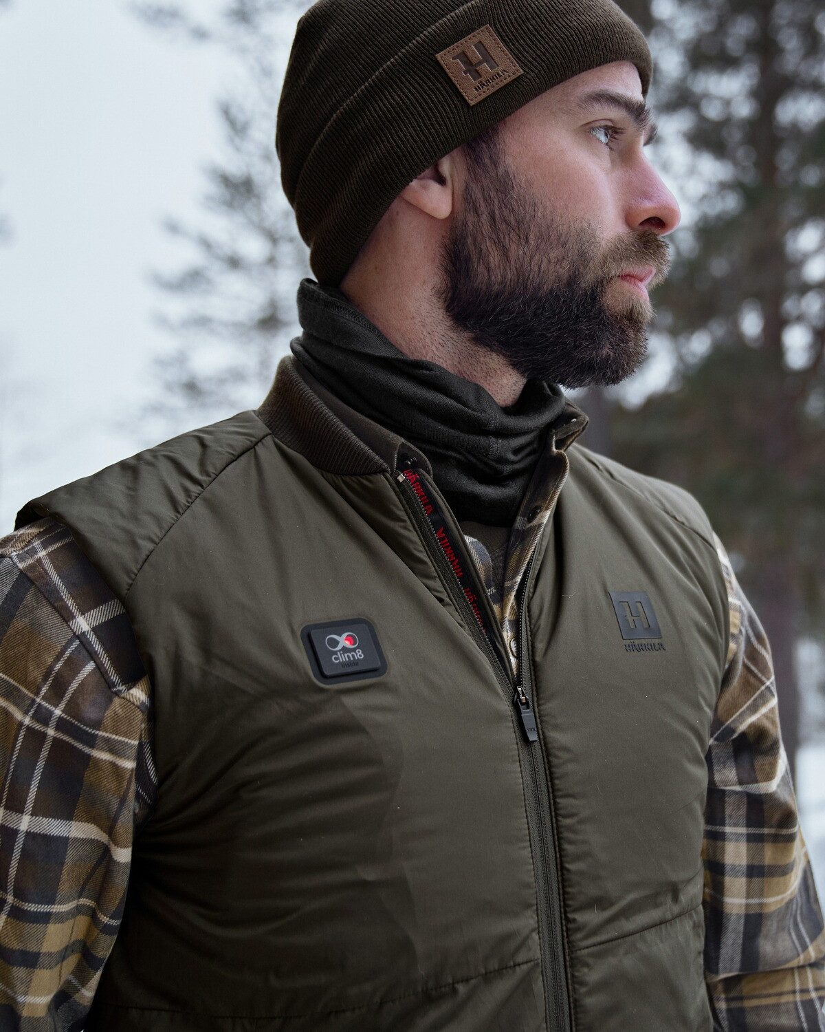 Härkila Jagdweste Heiz-Weste Clim8 Base