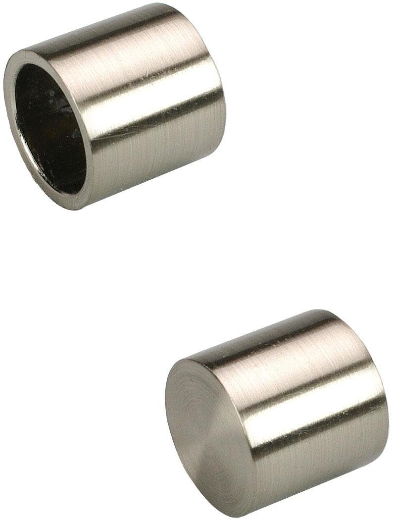 Liedeco Gardinenstangen-Endstück Cap, Gardinen, (Set, 2-St), günstig online kaufen