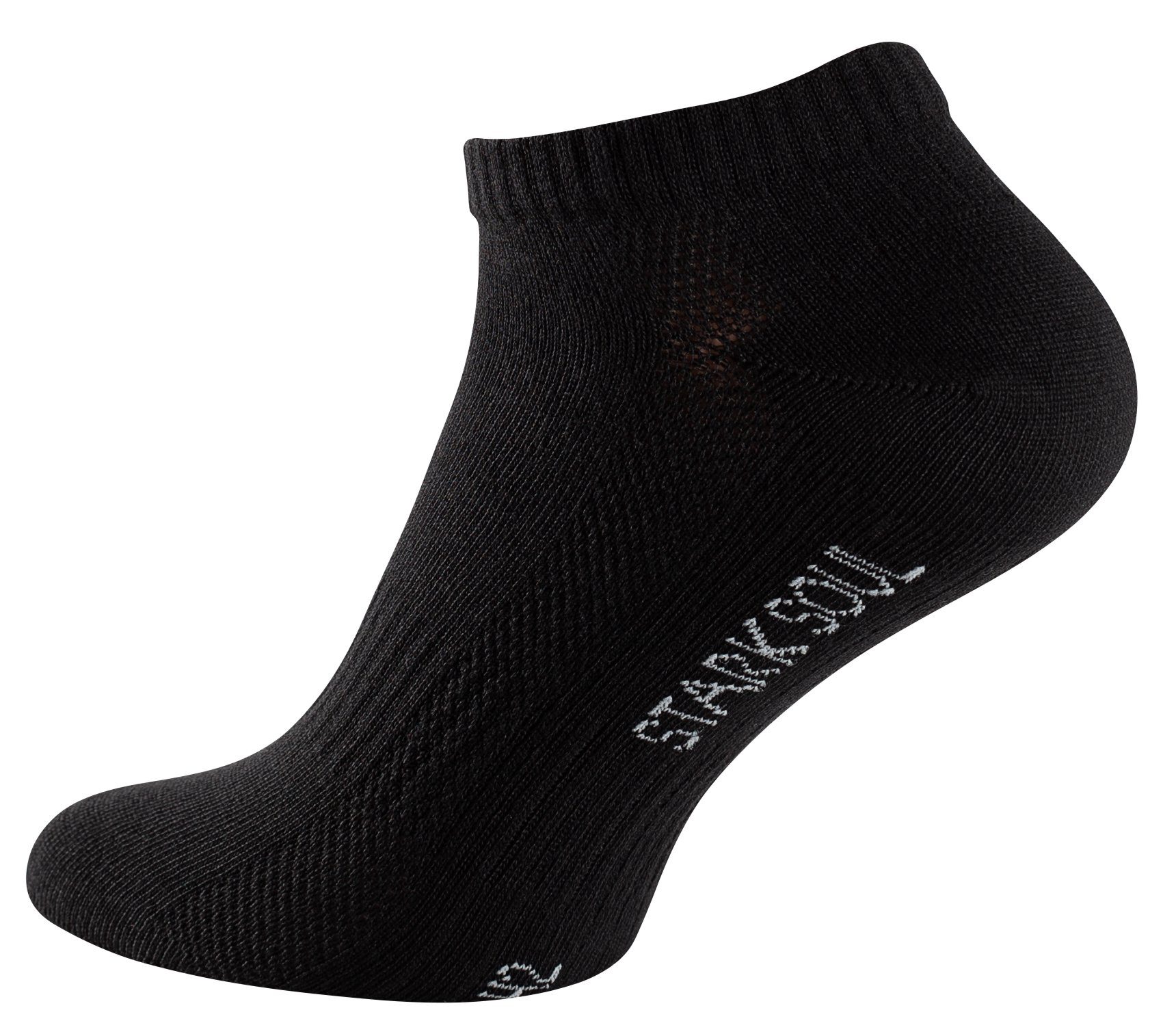 Stark Soul® Sneakersocken Sneaker Socken Mesh gekämmte Baumwolle, Premium Qualität, Unisex 6 Paar